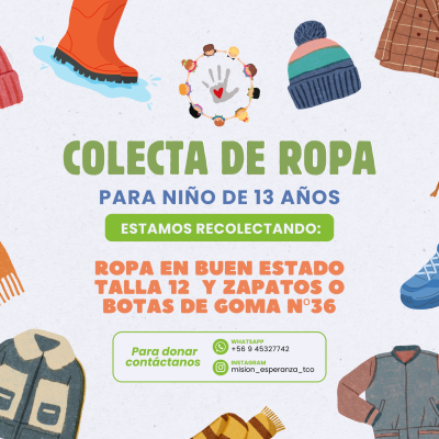 Colecta de Ropa​